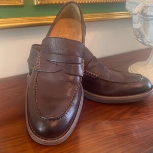 Men’s Sperry Top-Sider classic slip on shoe.  Brown.  Size 10M